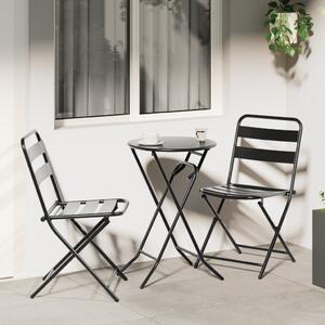 Kert Bistro Készlet 3 pcs Antracit Acél
