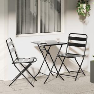 Kert Bistro Készlet 3 pcs Antracit Acél