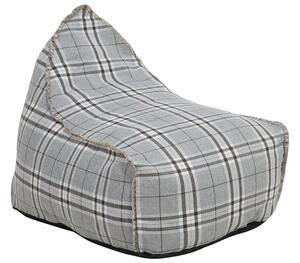 Babzsák 200 L DROP LINEN 63 cm 75 cm Szürke