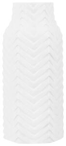 Dekor váza XANTHOS Kőcserép 32 cm Fehér