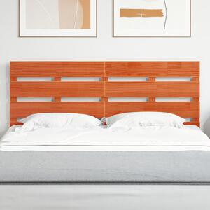 Fejtámla fejtámlával Barna 140.5 x 3 x 80 cm Tömör fenyőfa