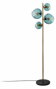 Opviq Floor Lamp Blue Gold Benek - 20 - 15 - 14522