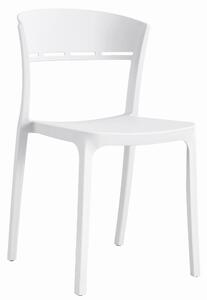Fehér műanyag szék COCO