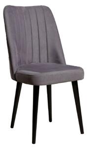 Hanah Home szék szett (2 darabos) szürke-fekete Polo - szürke