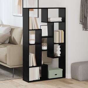 Könyvespolc Fekete tölgy 72 x 20 x 102,5 cm Faanyag