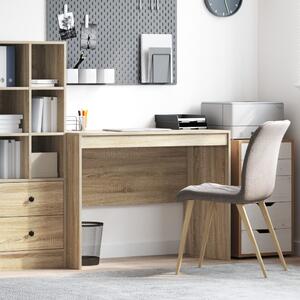 Íróasztal Sonoma tölgy MDF Sonoma tölgy furnérral 100 x 50 x 76 cm