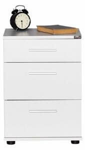 Hanah Home éjjeliszekrény fehér Kmd-530-Bb-1