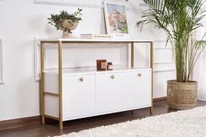 Hanah Home Console White Gold Solace - fehér, arany