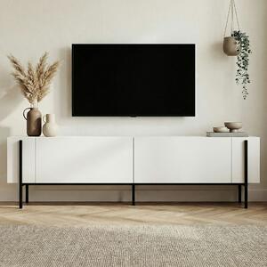 Hanah Home TV állvány White Black Nexus - Fehér, Fekete