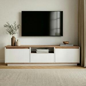 Hanah Home TV állvány Atlantic Pine White Sentinel - Atlantic Pine, White
