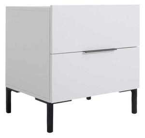 Hanah Home éjjeliszekrény, fehér, Kmd-1720-Dd-1