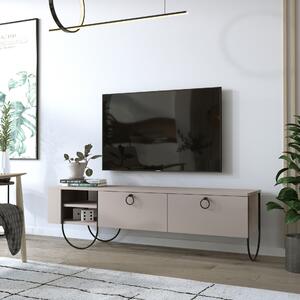 Hanah Home TV állvány Light Mocha Norfolk Tv állvány - Light Mocha