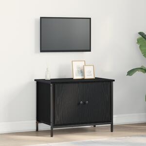 Fekete tölgy TV állvány Fekete tölgy Szerelt fa 60 x 35 x 45 cm