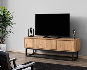 Hanah Home Tilsim 140 fenyő TV állvány, fekete