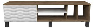 Hanah Home TV Stand Walnut White Olyo - Walnut, White