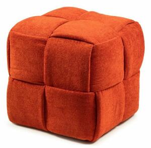 Atelier Del Sofa Kötött puff - Narancssárga