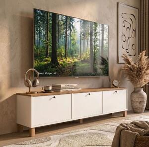 Hanah Home TV-állvány fehér tölgy Nord - ND6-SW