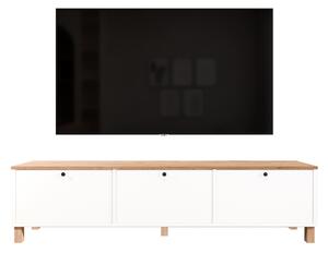 Hanah Home TV-állvány fehér tölgy Nord - ND6-SW