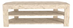 Hanah Home TV Stand Travertine Rita - Travertine