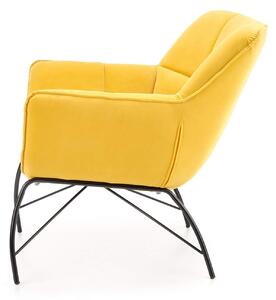 BELTON fotel - sárga