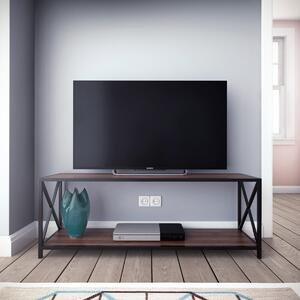 Hanah Home TV állvány Xena - Fekete, Dió