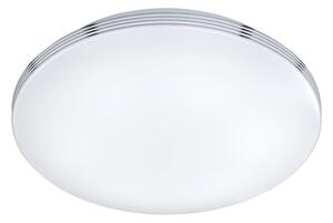 Fényes ezüstszínű LED mennyezeti lámpa ø 35 cm Apart – Trio