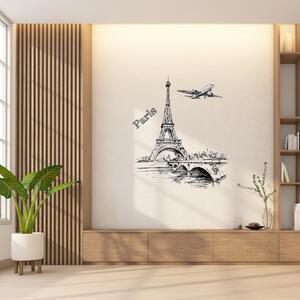 Falmatrica"Párizs 3" 78x70 cm