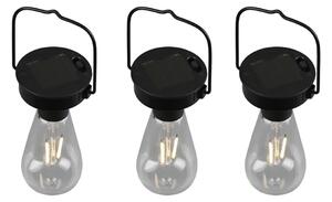 Napelemes LED függő kültéri lámpa ø 7 cm Campus – Trio