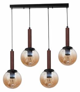 Opviq Csillár Honey Walnut Fekete 9070-6