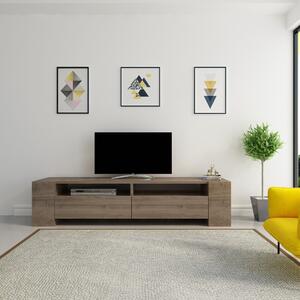 Hanah Home TV Stand Walnut Sosruko - Walnut