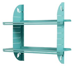 Hanah Home Dekoratív Fém Fali Polc Türkiz Vlnt126R6027