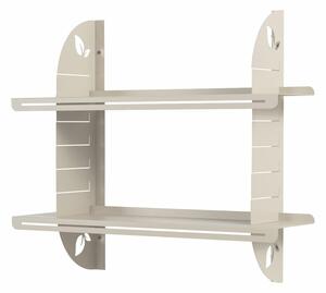 Hanah Home Dekoratív Fém Fali Polc Puha Bézs Vlnt126Kr
