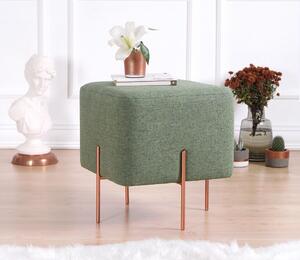 Atelier Del Sofa Puff Zöld Réz 52 - Zöld