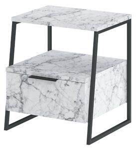 Hanah Home Éjjeliszekrény Carrara Marble Pal - Carrara Marble