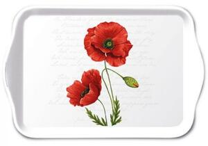 Proud Poppy műanyag kis méretű tálca 13x21cm