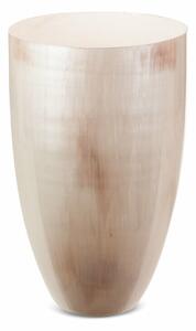 Cardo üveg váza Krémszín/bézs 25x25x40 cm