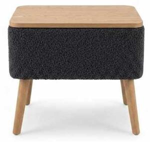 Hanah Home Nightstand Anthracite Nivo - Anthracite