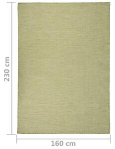 Zöld kültéri szőnyeg mintával SKRID 160 x 230 cm