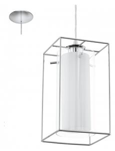 LED lámpa függeszték , mennyezeti , E27 , króm , EGLO , LONCINO , 94377