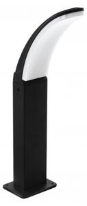 Led lámpatest , állólámpa , 11 Watt , meleg fehér , fekete , kültéri , IP44 , EGLO , FIUMICINO , 98151