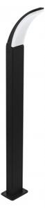 Led lámpatest , állólámpa , 11 Watt , meleg fehér ,fekete , kültéri , IP44 , EGLO , FIUMICINO , 98152