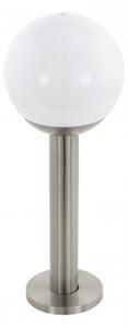 LED lámpatest , kültéri , állólámpa , E27 9W RGB-CCT fényforrással , nemesacél , IP44 , EGLO , Connect , NISIA-C , 97248