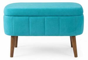 Atelier Del Sofa Mini Oslo Puff - Türkiz