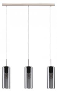 LED lámpa , függeszték , mennyezeti , 3 x E27 foglalat , fekete , EGLO , SELVINO , 98695