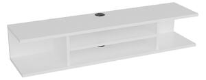 Hanah Home TV Stand White Pivot - White