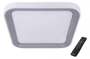 LED lámpatest , mennyezeti , négyzet , 48W , CCT , távirányítóval , ezüst , IP44 , STRÜHM , ARIEL