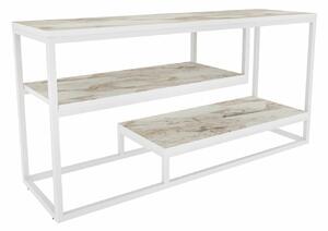 Hanah Home TV Stand Ephesus White Lorin - Ephesus, White