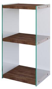 Hanah Home Könyvespolc Dió R300