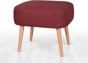 Atelier Del Sofa Puff Bordó Papagáj - Bordó