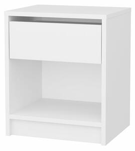 Hanah Home Éjjeliszekrény White Sheridan - Fehér